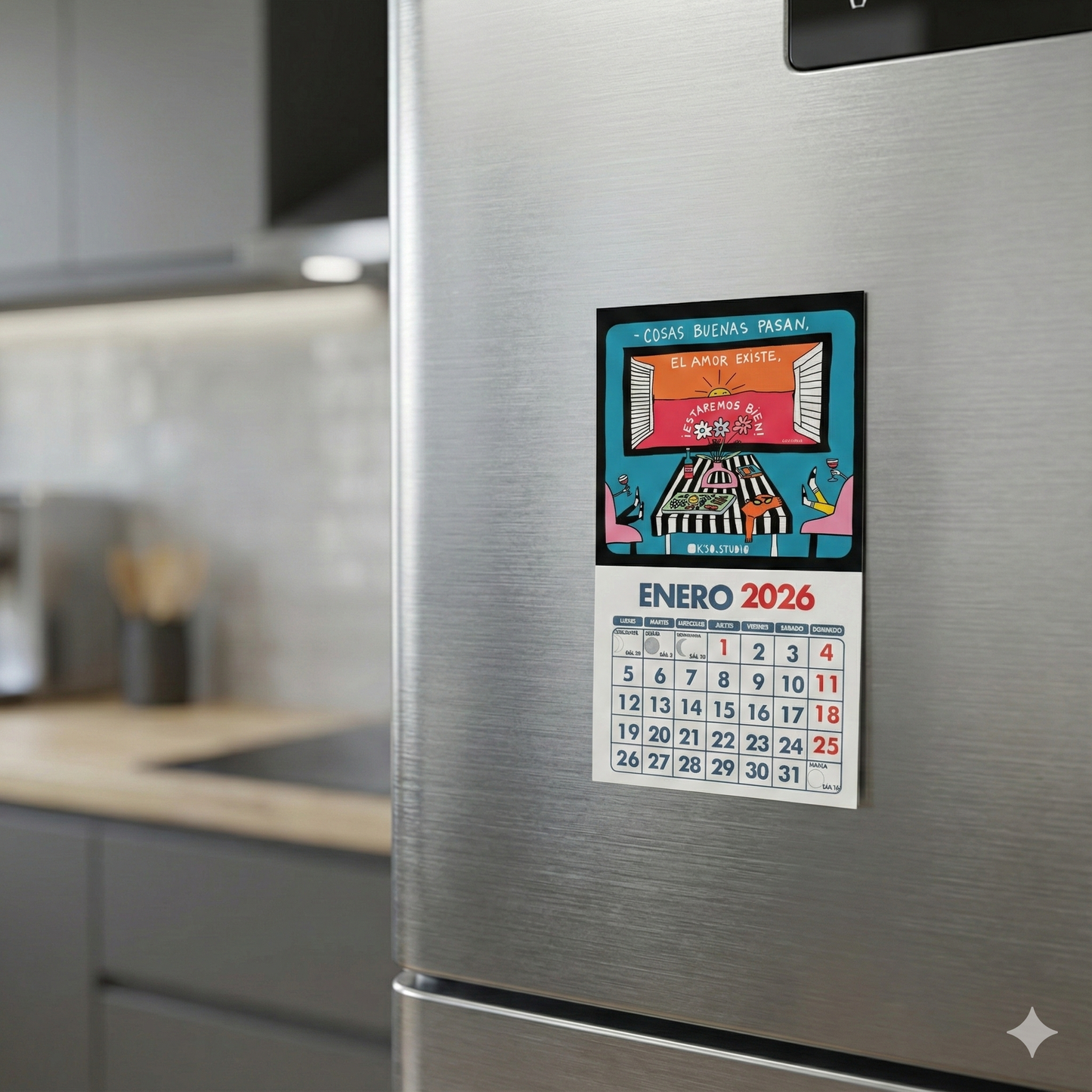 MINI CALENDARIOS FRASES