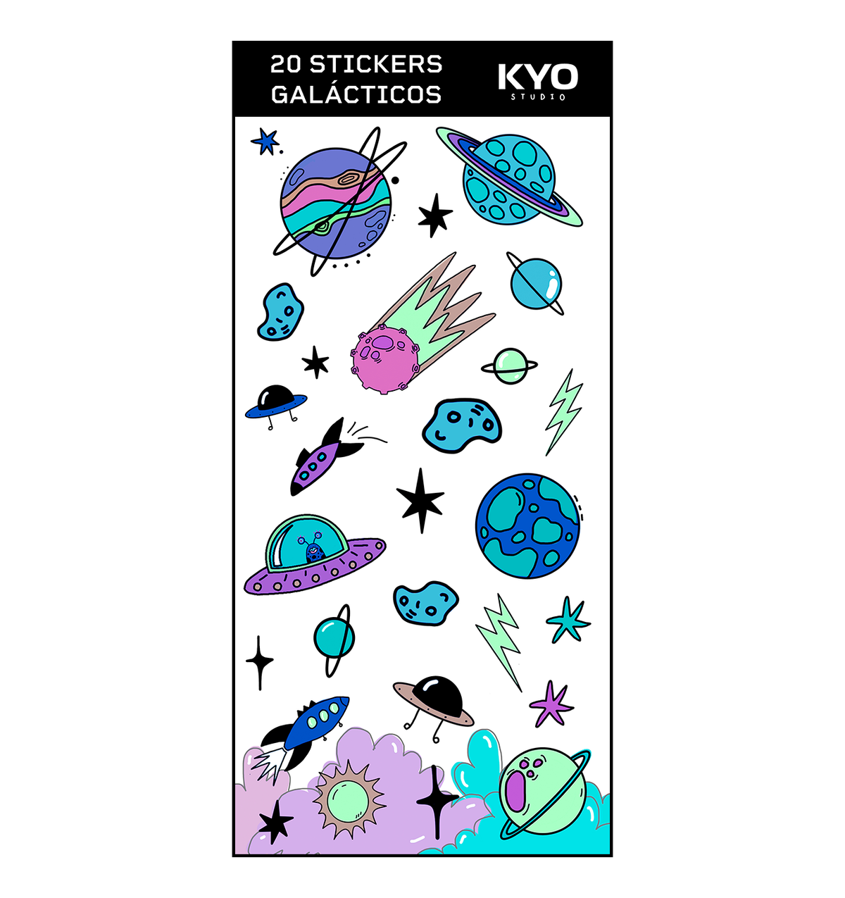 STICKERS GALÁCTICOS