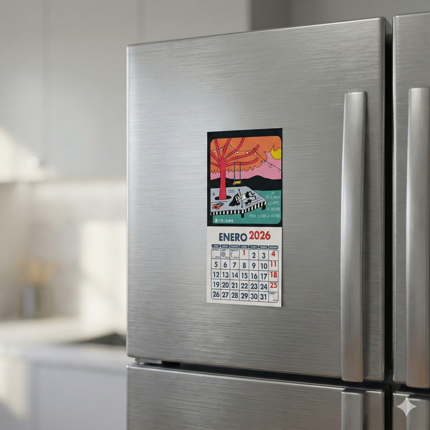 MINI CALENDARIOS FRASES