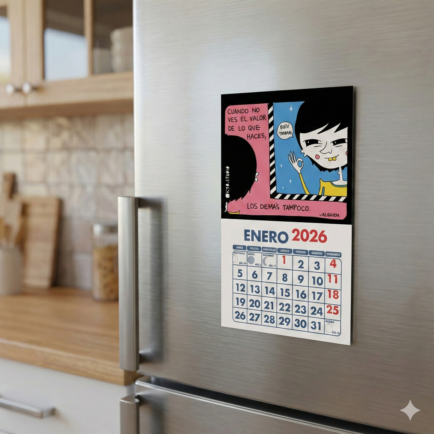 MINI CALENDARIOS FRASES