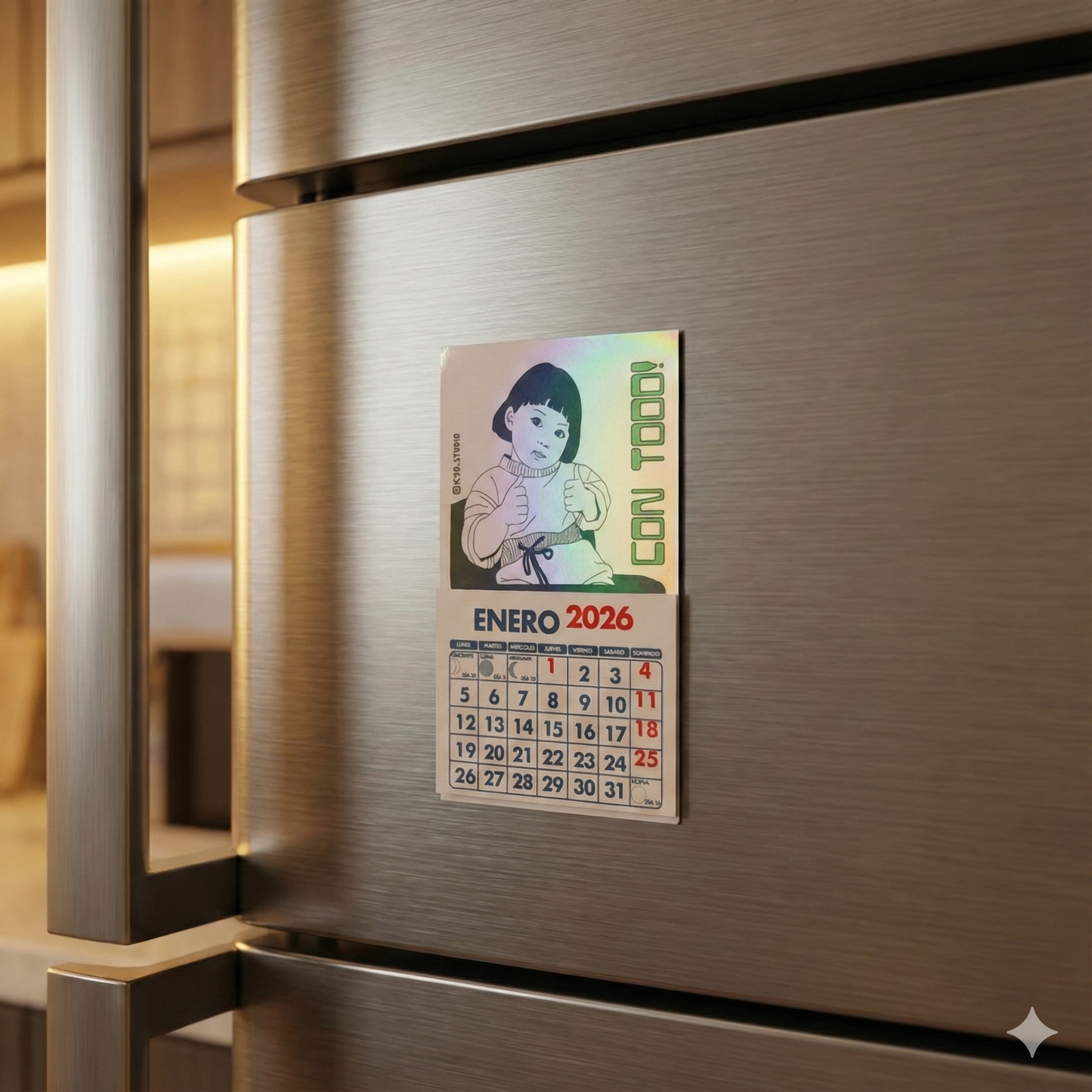 MINI CALENDARIOS MEMES