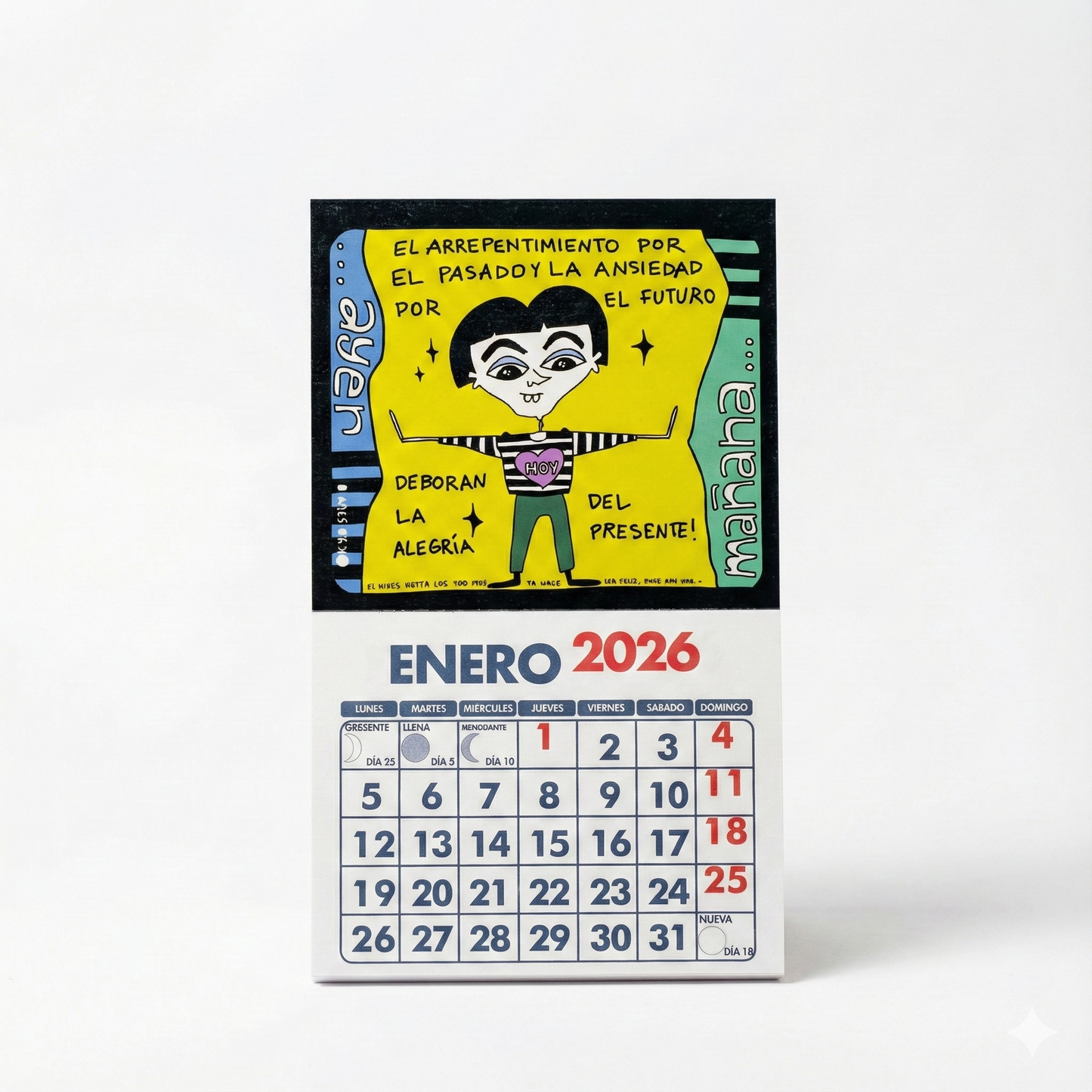 MINI CALENDARIOS FRASES