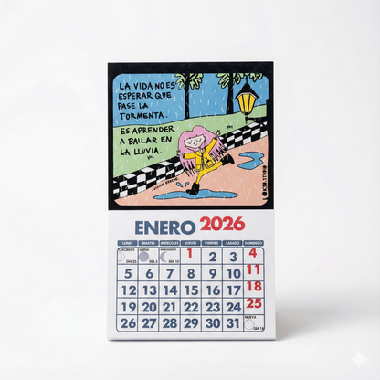 MINI CALENDARIOS FRASES