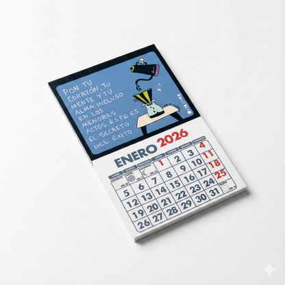 MINI CALENDARIOS FRASES