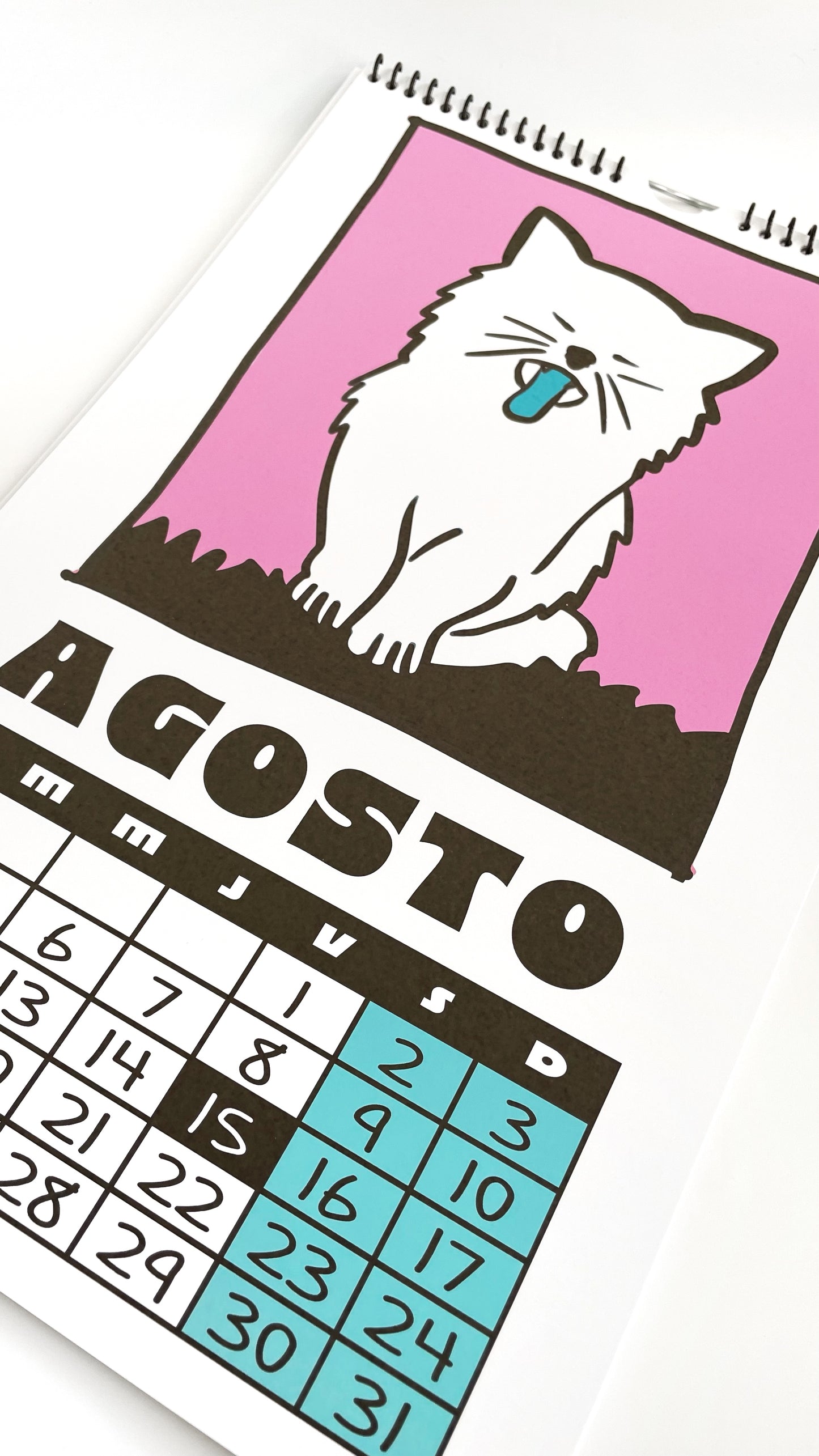 CALENDARIO DE PARED PERROS Y GATOS