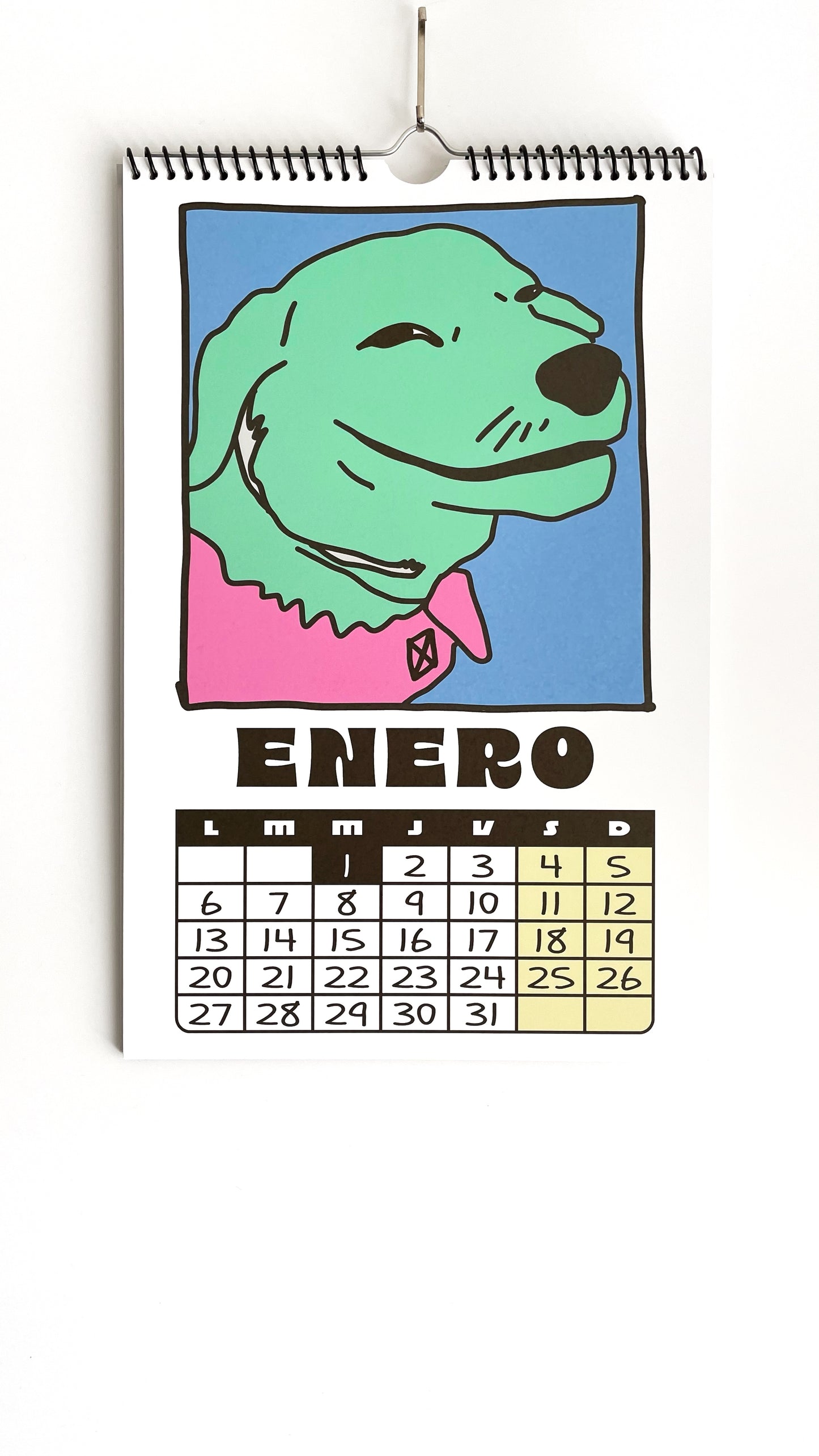 CALENDARIO DE PARED PERROS Y GATOS