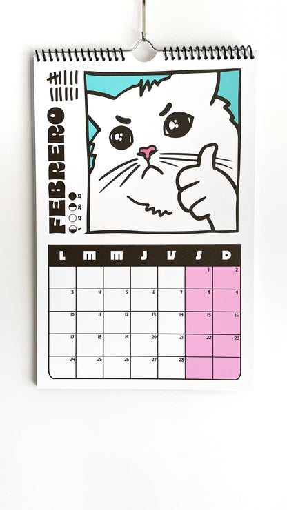 CALENDARIO DE PARED PERROS Y GATOS