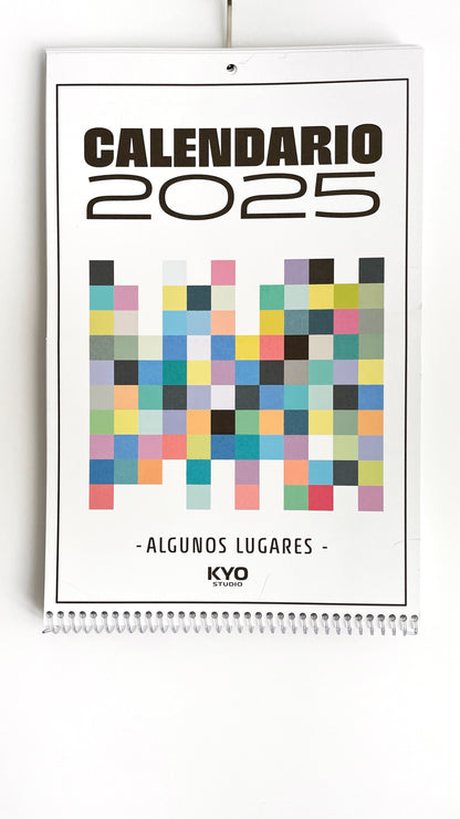 CALENDARIO DE PARED ALGUNOS LUGARES CON PLANNER