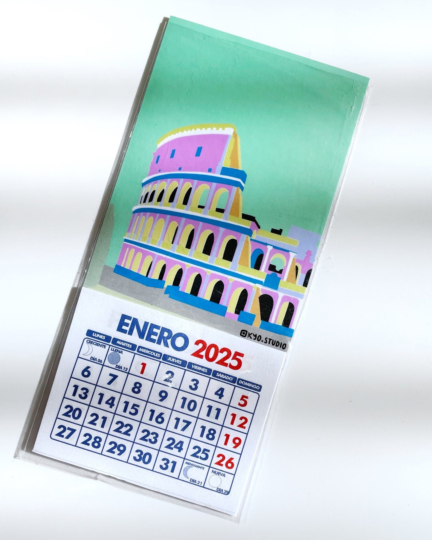 MINI CALENDARIOS IMÁN ALGUNOS LUGARES Y +