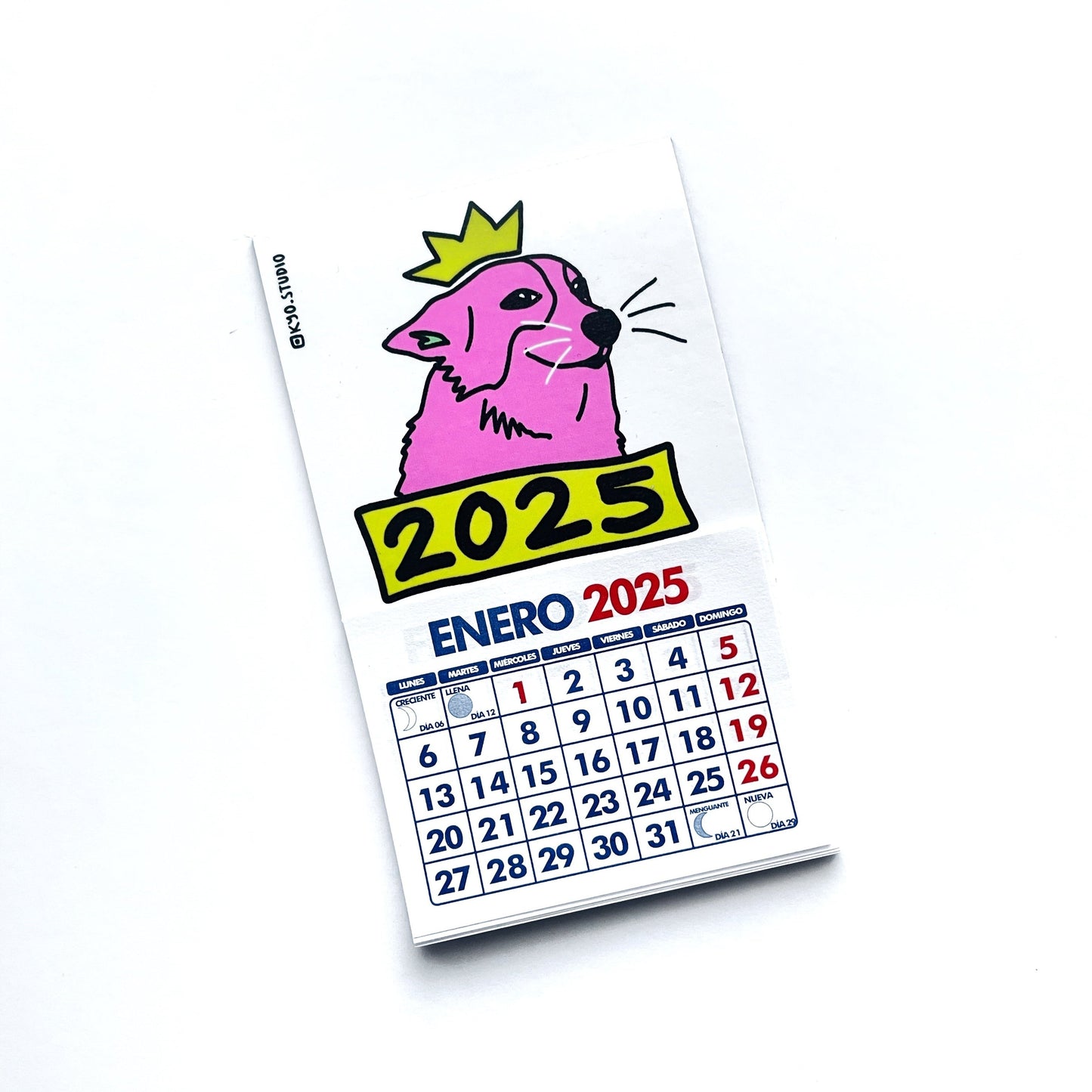 MINI CALENDARIOS IMÁN 2025 PERROS Y GATOS Y +