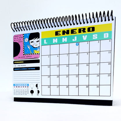 CALENDARIO ESCRITORIO CON PLANNER