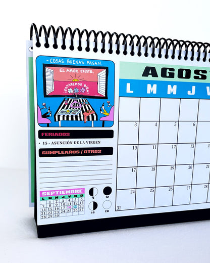 CALENDARIO ESCRITORIO CON PLANNER