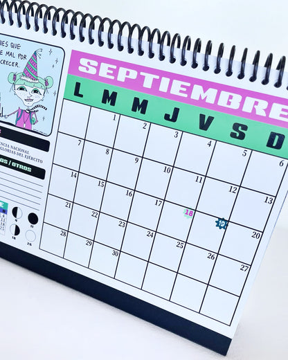CALENDARIO ESCRITORIO CON PLANNER