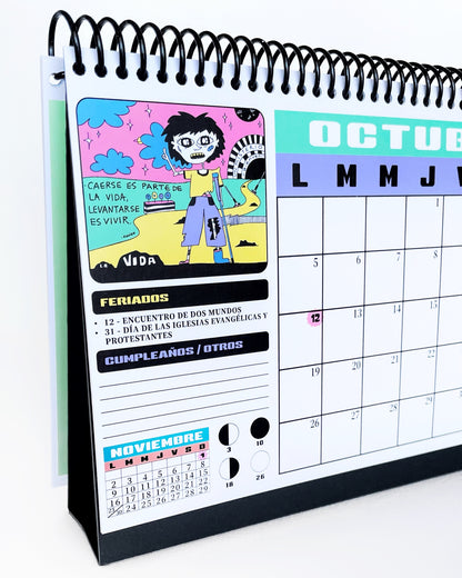 CALENDARIO ESCRITORIO CON PLANNER
