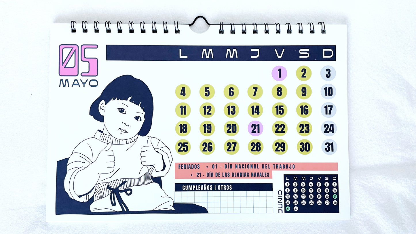 CALENDARIO DE PARED "MEMES"