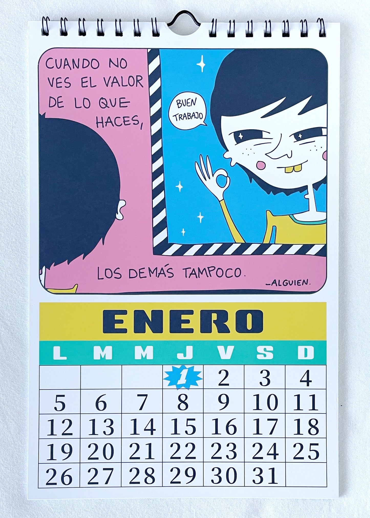 CALENDARIO DE PARED "FRASES"
