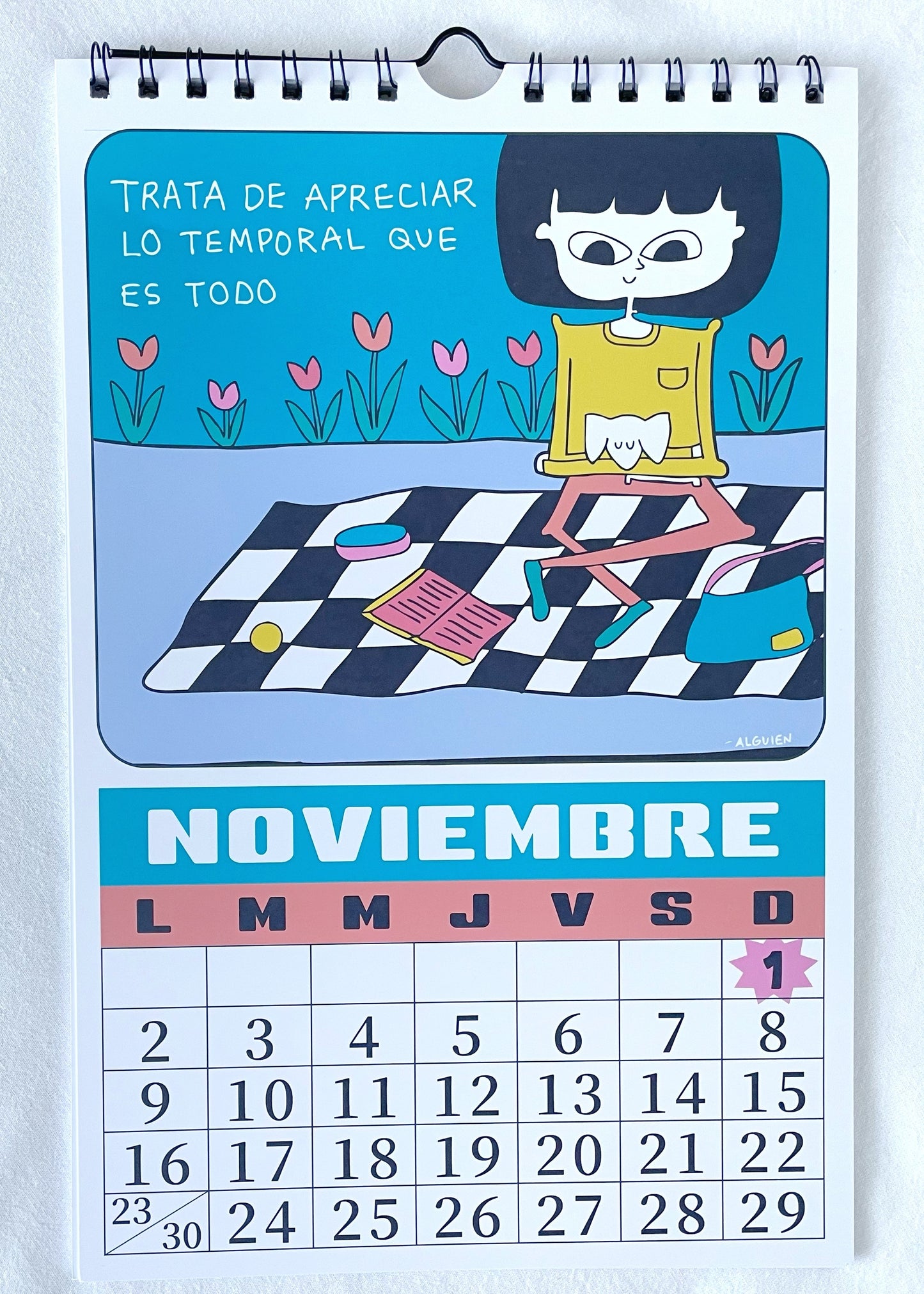 CALENDARIO DE PARED "FRASES"