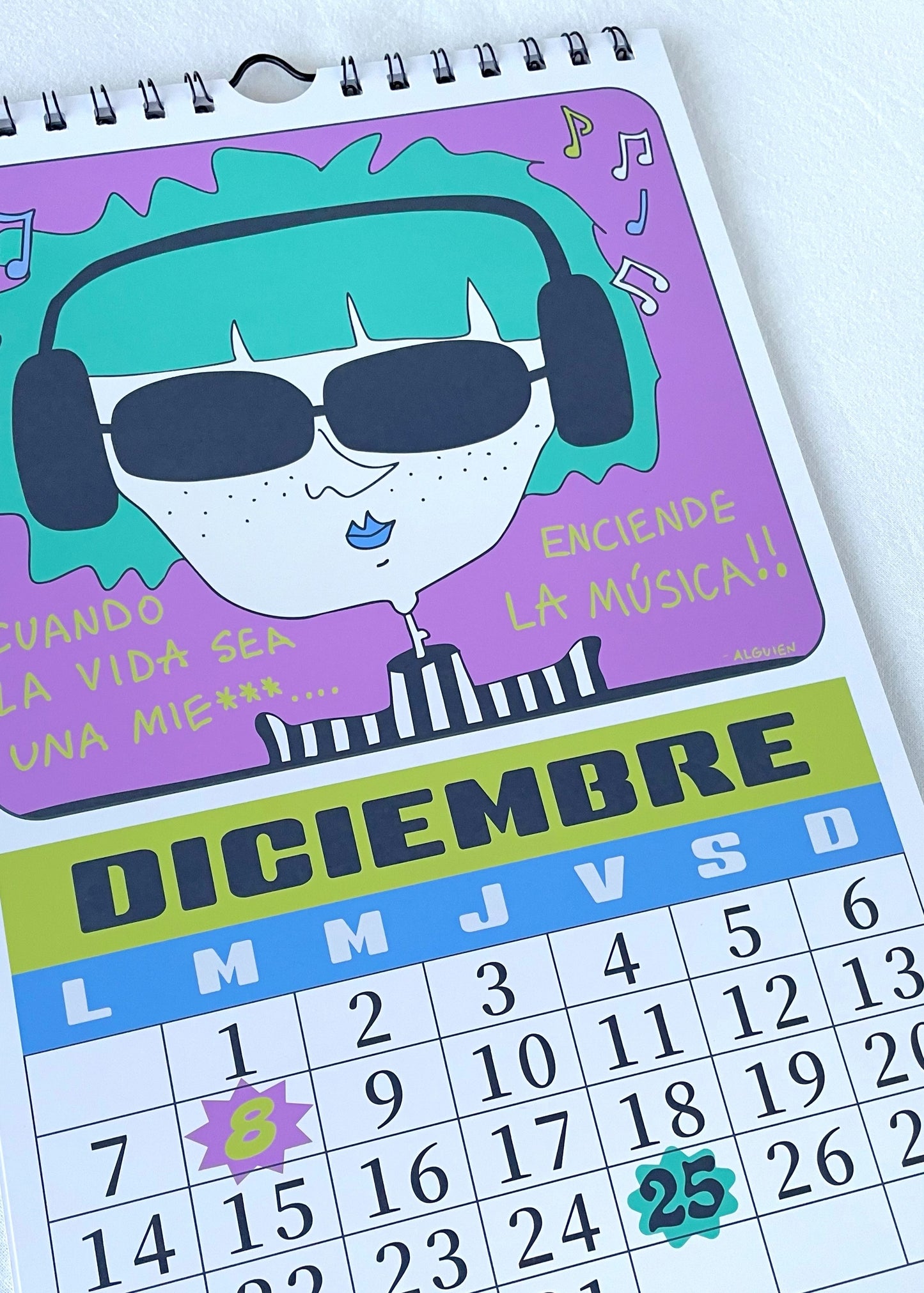 CALENDARIO DE PARED "FRASES"