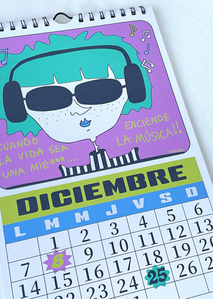 CALENDARIO DE PARED "FRASES"