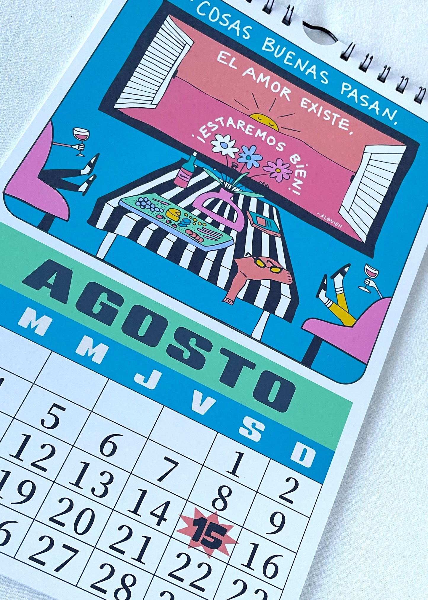 CALENDARIO DE PARED "FRASES"