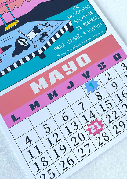 CALENDARIO DE PARED "FRASES"