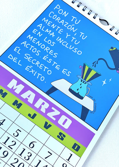 CALENDARIO DE PARED "FRASES"