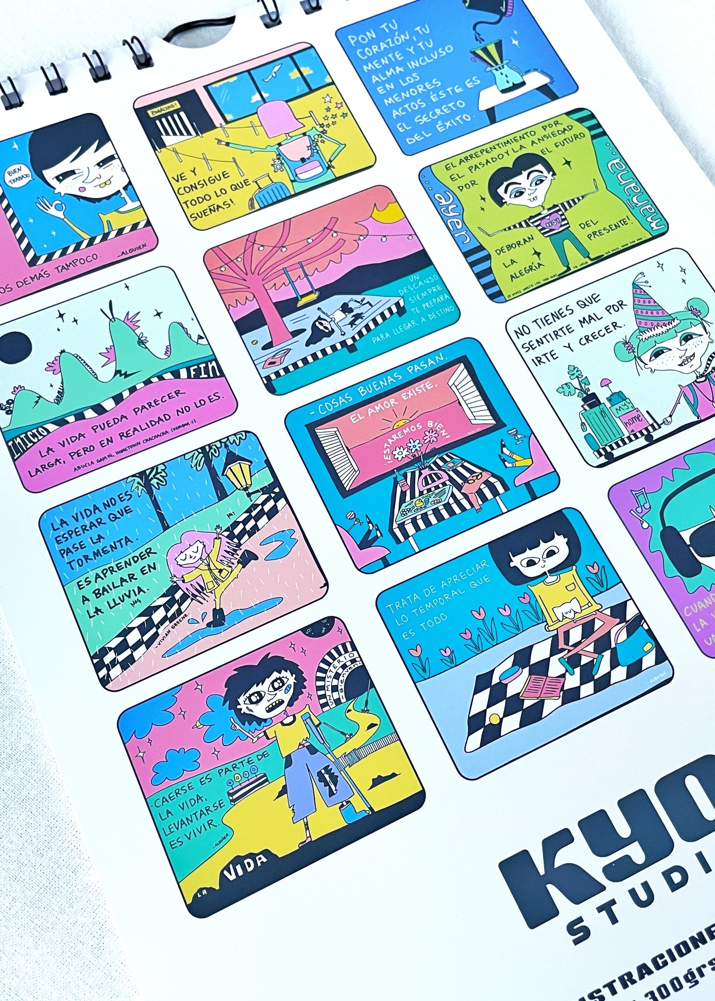 CALENDARIO DE PARED "FRASES"