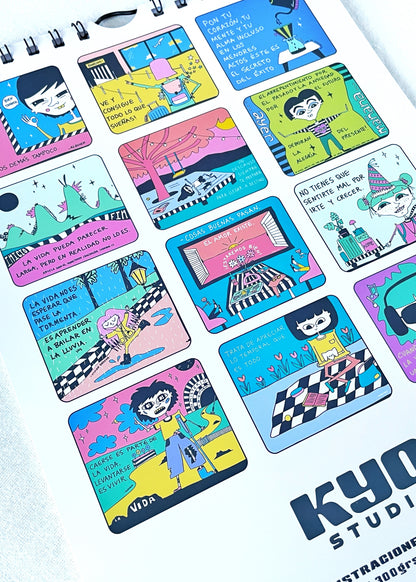 CALENDARIO DE PARED "FRASES"