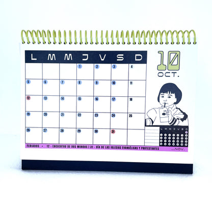CALENDARIO ESCRITORIO CON PLANNER