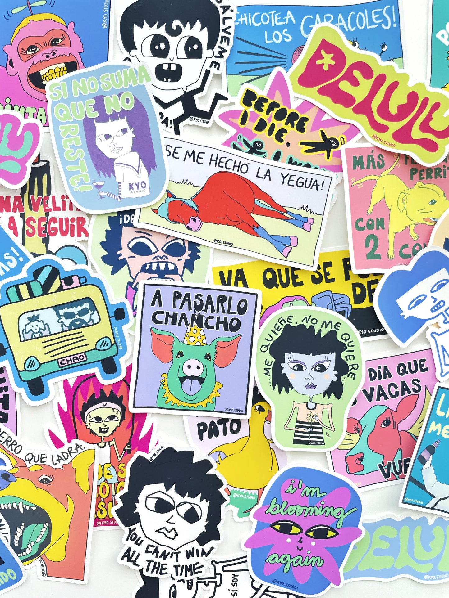 STICKERS ILUSTRACIONES