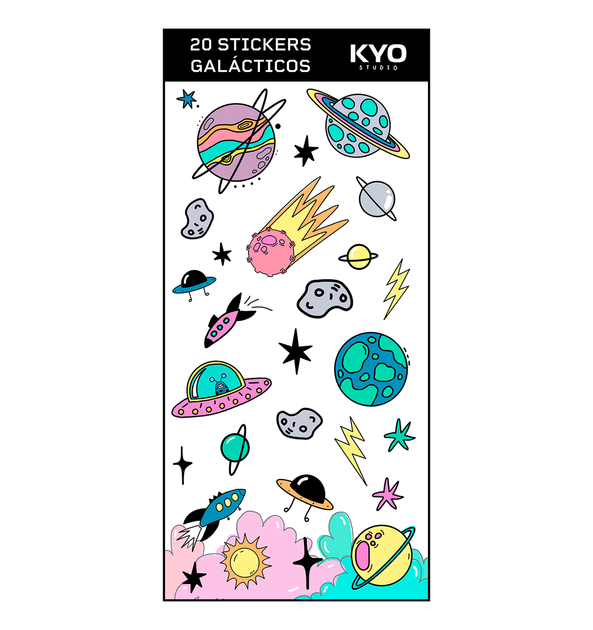 STICKERS GALÁCTICOS