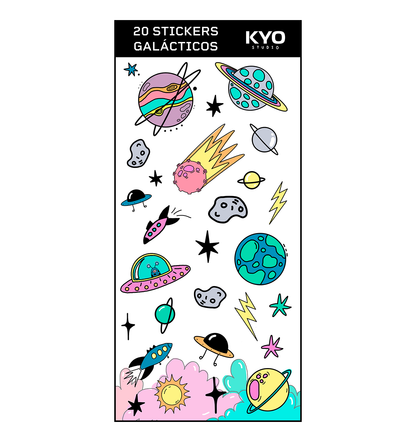 STICKERS GALÁCTICOS