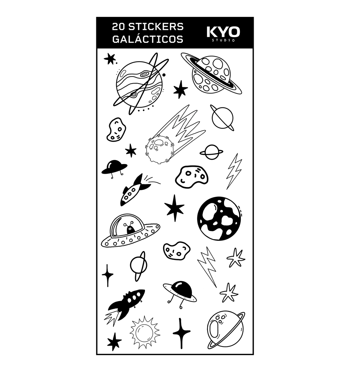 STICKERS GALÁCTICOS